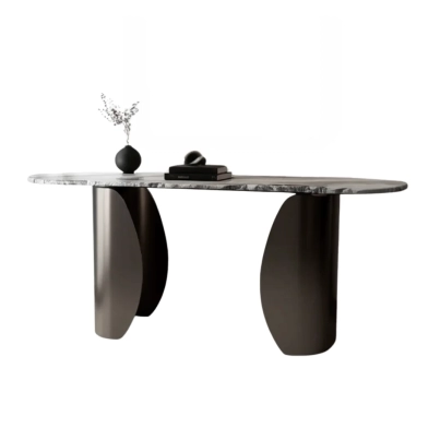 Marble Steel Console Table