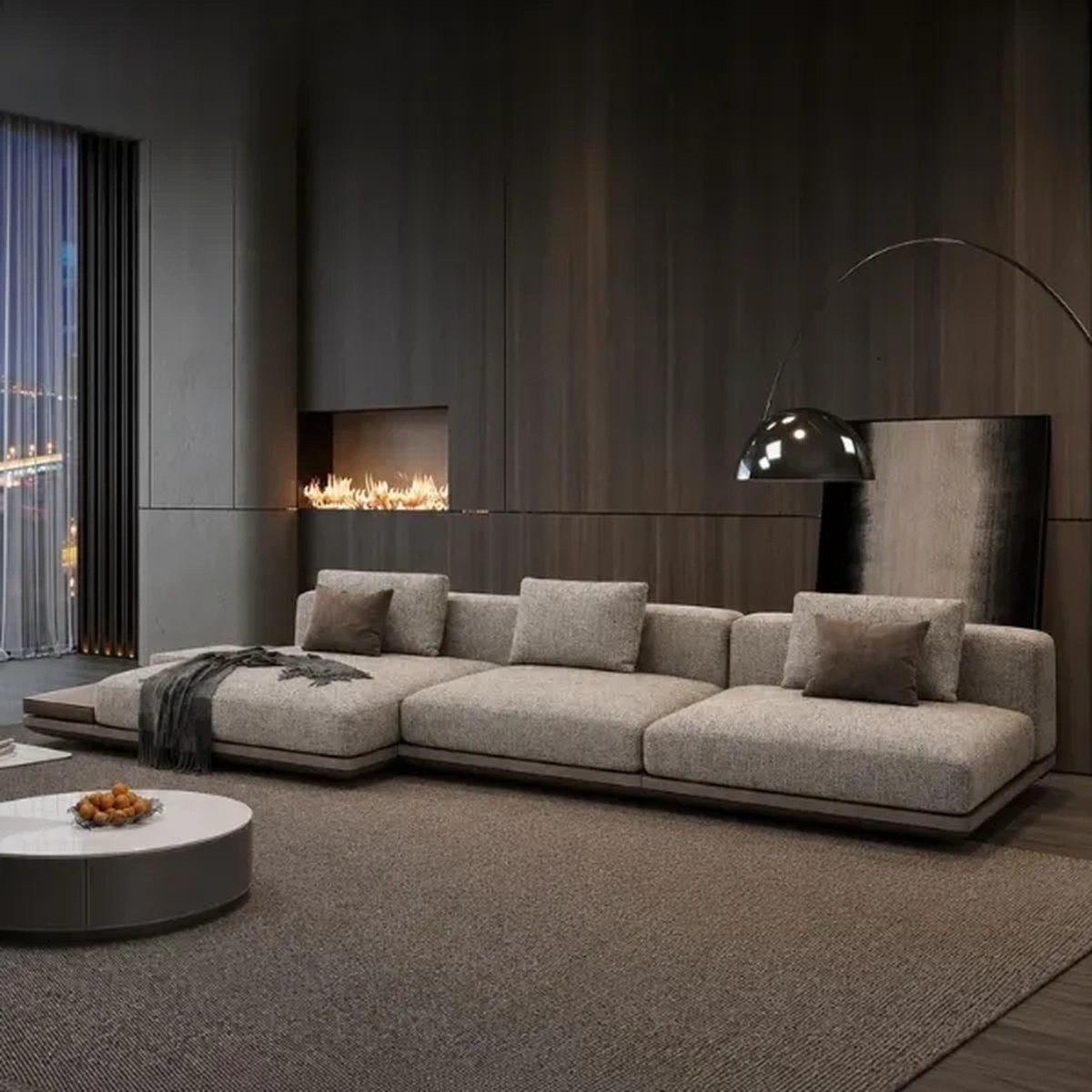 Alice 3 Seater Sofa | Luxury Modern Living Room Design (2026 Model)