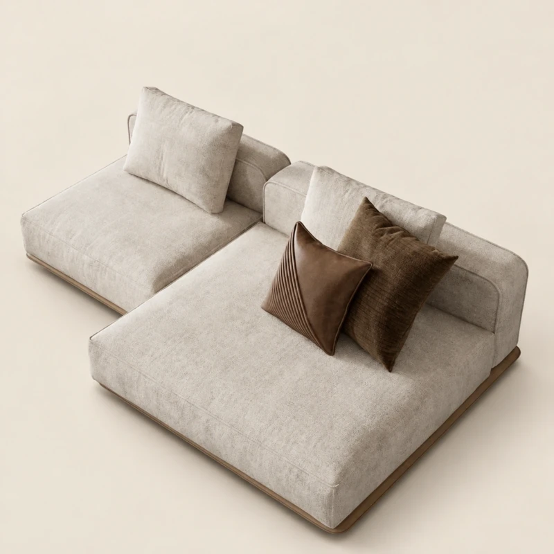Bresia 2 Seater Sofa | Contemporary Modular Chaise…