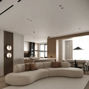 Calisa 4 Seater Sofa | Stunning Luxury Curved Cream Sectional Sofa (2026)