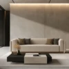 Felina 3 Seater Sofa | Stunning Modern Beige Luxury Sofa with Wooden Base (2026)