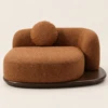 Livia 1 Seater Sofa with Accent Chair | Majestic Home UAE
