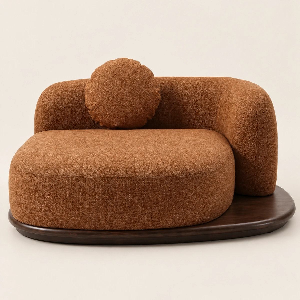 Livia 1 Seater Sofa with Accent Chair | Majestic Home UAE
