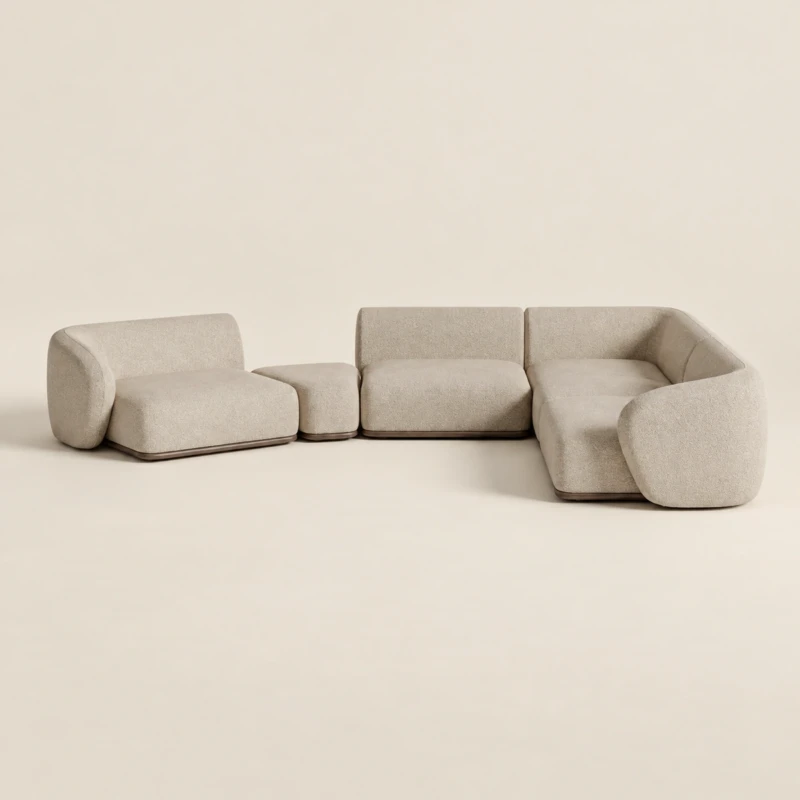 Luvina 4 Seater Sofa | Majestic Home UAE