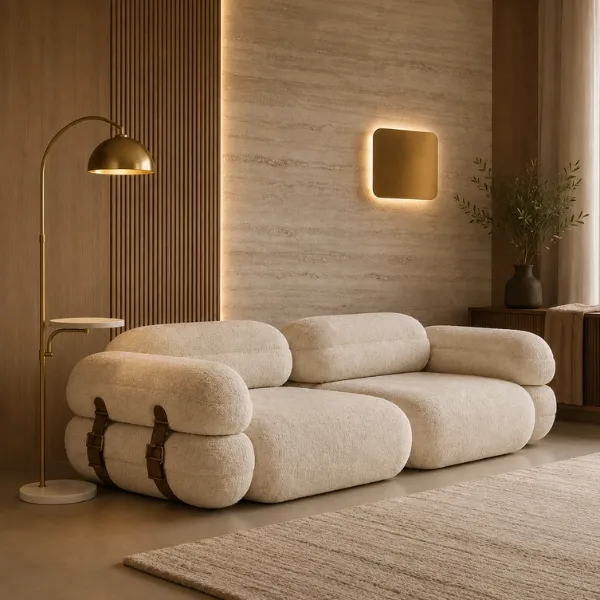 Grefa 2 Seater Sofa | Contemporary Soft Cushion Sofa Design (2026 Model)