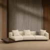 Viola 4 Seater Sofa | Modern Low-Profile Sectional with Wood Coffee Table (2026)
