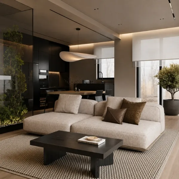 Bresia 2 Seater Sofa | Stunning Contemporary Modular Chaise Sofa with Wood Base (2026)