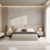 Antonella Luxury Upholstered Modern Bedroom Bed - luxury furniture Dubai UAE