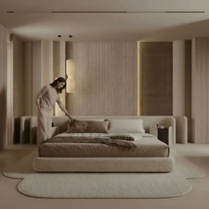Karena Bed | Luxury Upholstered Modern Bedroom Design (2026 Model)