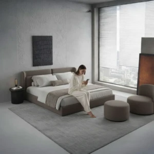 Luciana Bed | Luxury Upholstered Modern Bedroom Design (2026 Model)