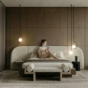 Lavinia Bed | Luxury Upholstered Modern Bedroom Design (2026 Model)