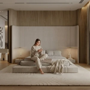 Noelia Bed | Luxury Upholstered Modern Bedroom Design (2026 Model)