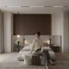 Mirella Bed | Luxury Upholstered Modern Bedroom Design (2026 Model)