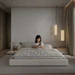 Aurora Bed | Luxury Upholstered Modern Bedroom Design (2026 Model)