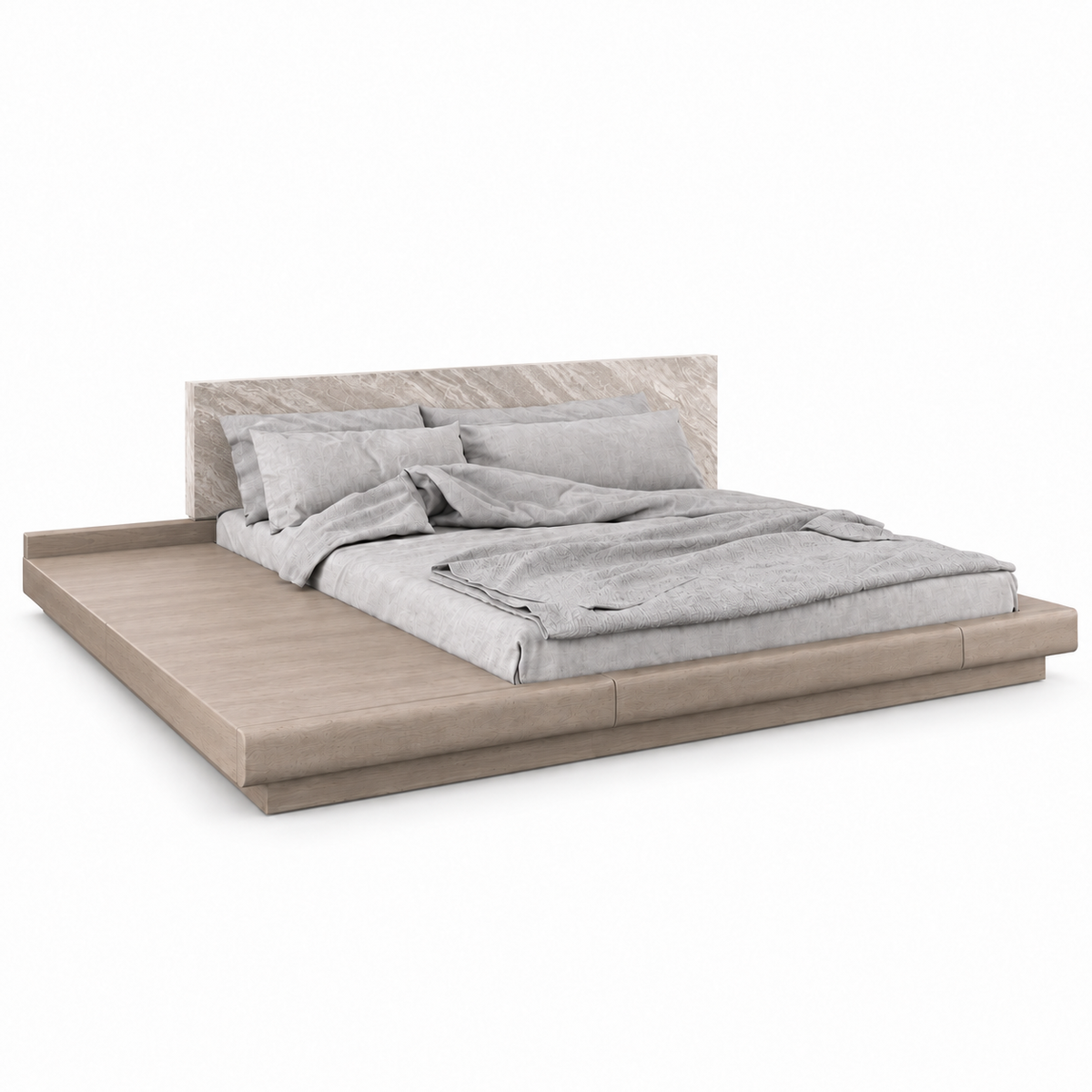 Carina Luxury Upholstered Modern Bedroom Bed