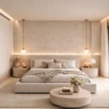 Celestina Upholstered Bed UAE | Light Neutral Design