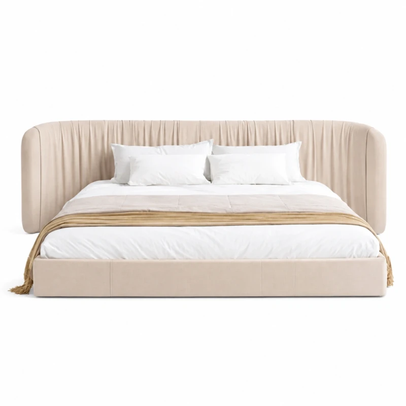 Daniela Bed | Luxury Upholstered Modern Bedroom Design (2026 Model)