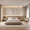 Emilia Luxury Upholstered Modern Bedroom Bed - luxury furniture Dubai UAE