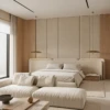 Oriana Luxury Upholstered Modern Bedroom Bed - luxury furniture Dubai UAE