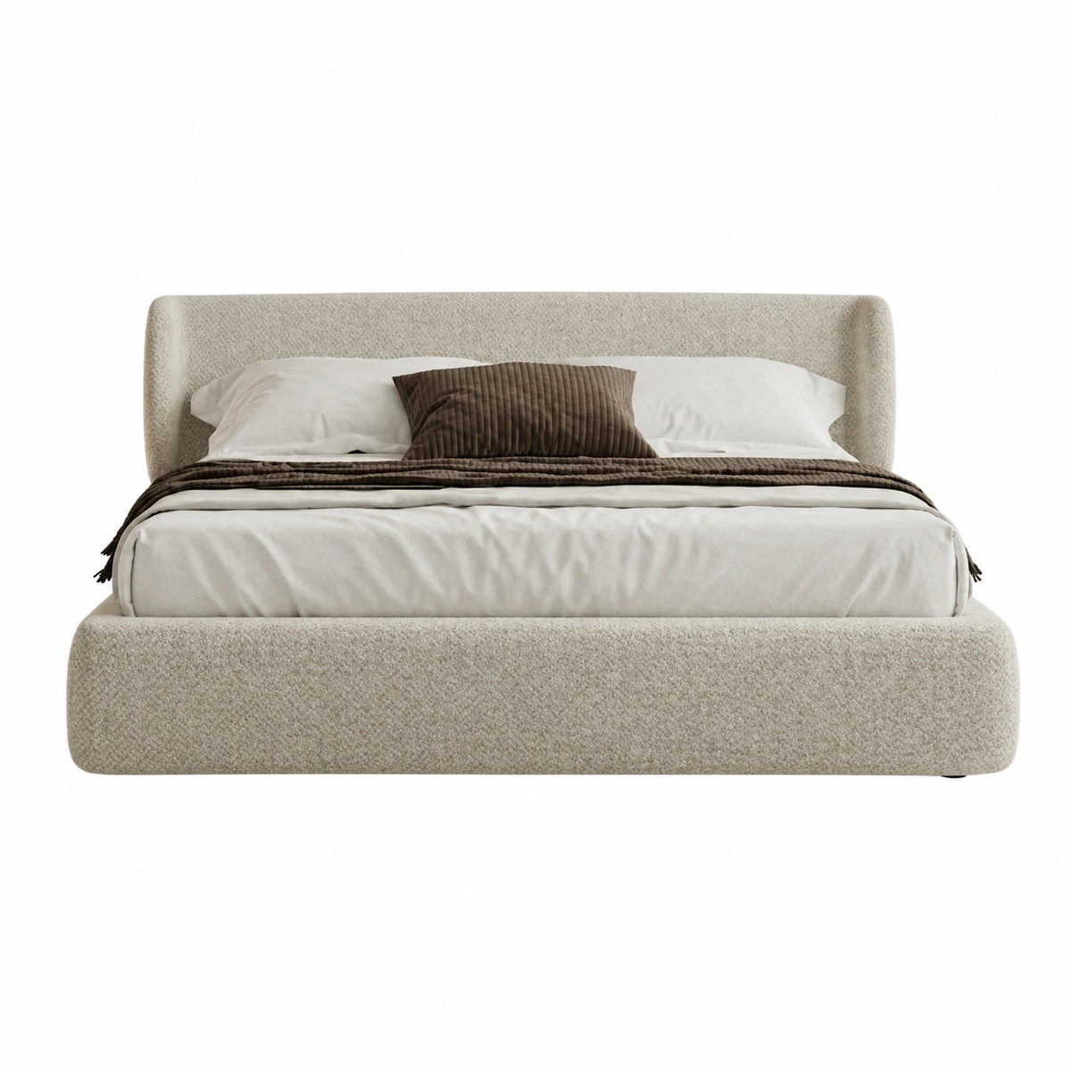 Paolina Luxury Upholstered Modern Bedroom Bed