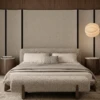 Salome Luxury Upholstered Modern Bedroom Bed - luxury furniture Dubai UAE