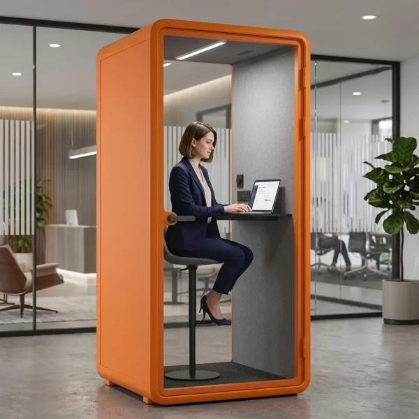 TANGERINE OFFICE BOOTH S