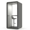 BLACK OFFICE BOOTH S