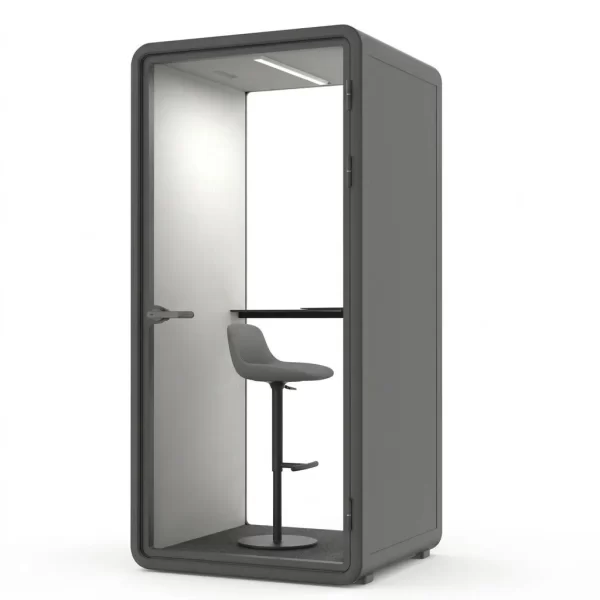 BLACK OFFICE BOOTH S