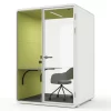 WHITE OFFICE BOOTH M