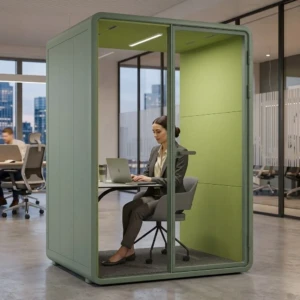 GREEN OFFICE BOOTH M