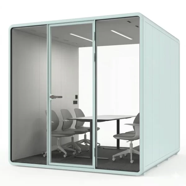 BLUE OFFICE BOOTH XL