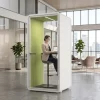 WHITE OFFICE BOOTH S