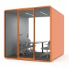 TANGERINE OFFICE BOOTH XL