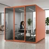 TANGERINE OFFICE BOOTH XL
