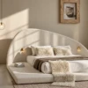 VIVIANA LUXURY HEADBOARD BEDROOM BED - luxury furniture Dubai UAE