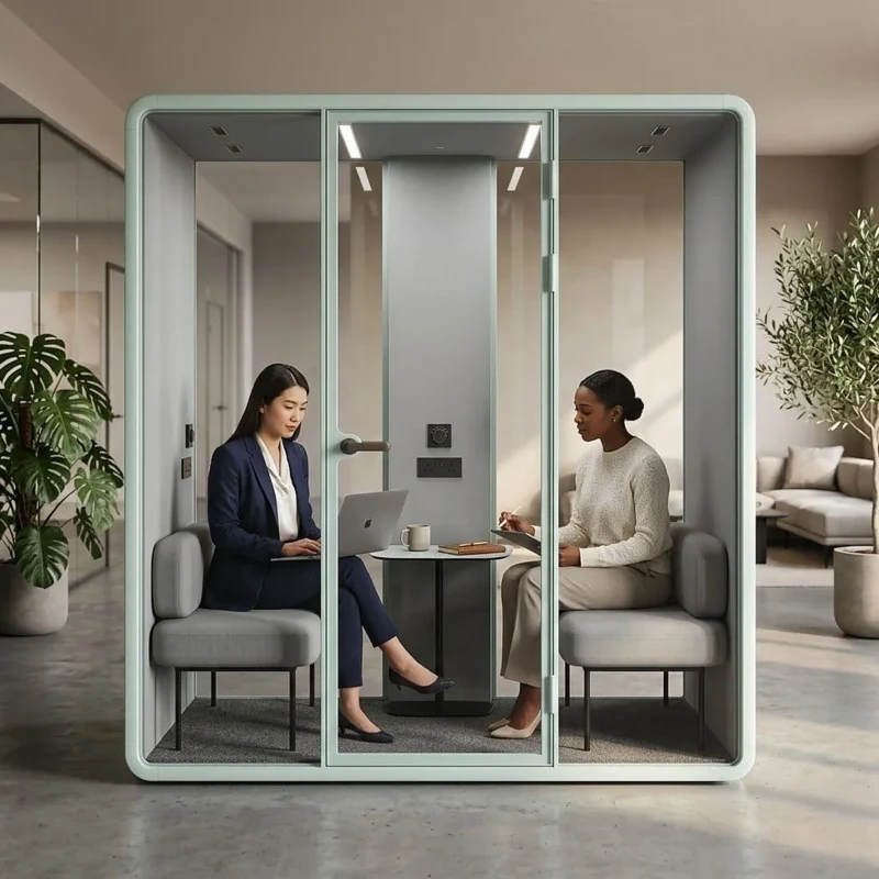 Blue Office Booth Sl | Office Booth | Majestic Home UAE