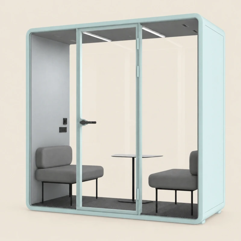 Blue Office Booth Sl | Office Booth | Majestic Home UAE