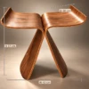 ADIE MODERN SCULPTURAL ACCENT TABLE - luxury furniture Dubai UAE