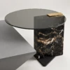 VALENCIA HDF GREY COFFEE TABLE - luxury furniture Dubai UAE