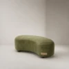 Adelia Bed Bench UAE | Luxury Olive Green Seating