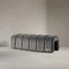 Buy Amelina Mocha Upholstered Bed Bench UAE | Luxury Seating