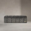 AMELINA GREY UPHOLSTERED BED BENCH - luxury furniture Dubai UAE