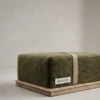 ARVELLO GREEN MODERN BED BENCH - luxury furniture Dubai UAE
