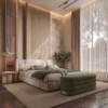 Buy Harlowe Bed Bench UAE | Luxury Olive Green Seating 2026