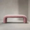 Elena Pink Kids Bed Bench | Majestic Home UAE