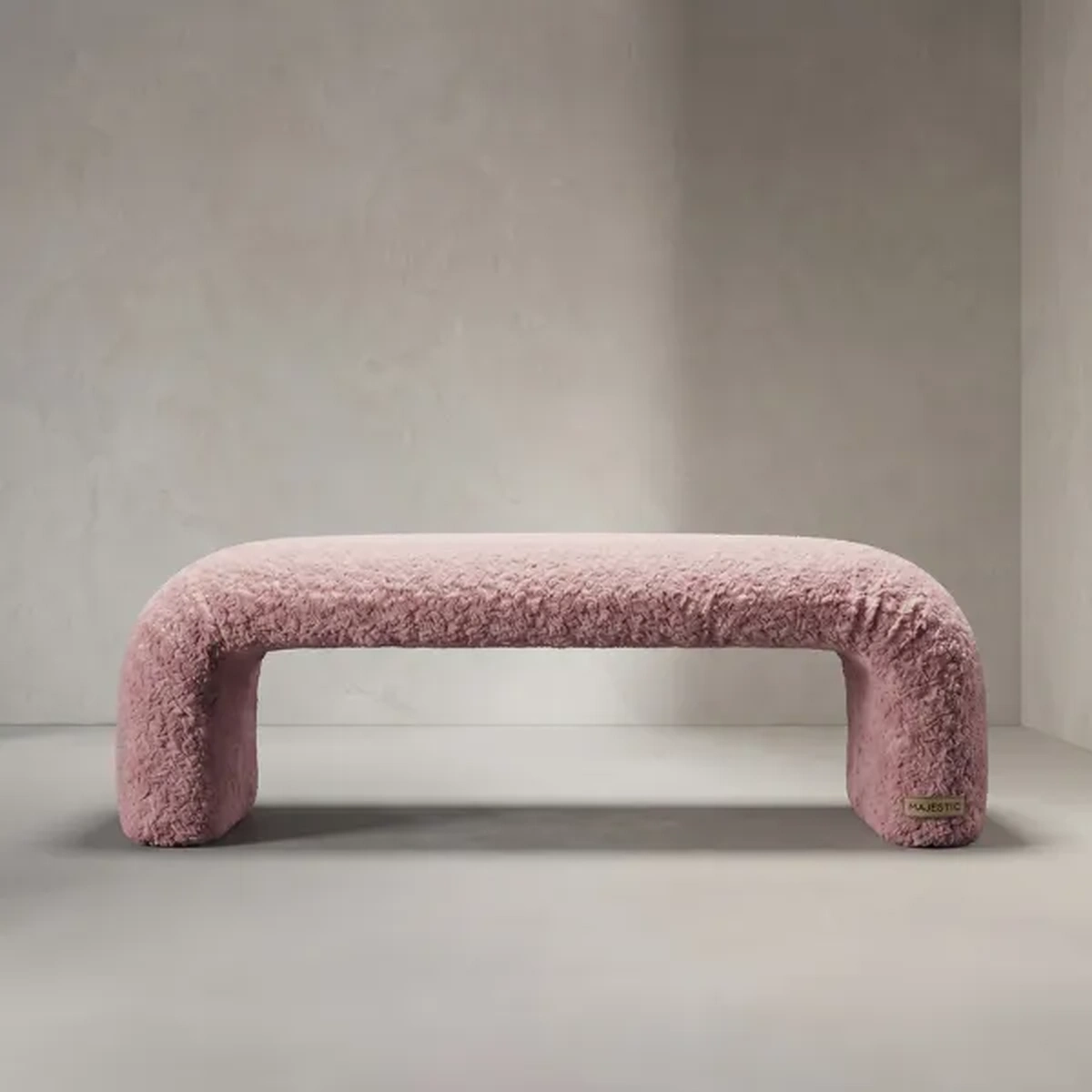 Elena Pink Kids Bed Bench | Majestic Home UAE