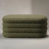 HARLOEW GREEN MODERN BED BENCH - luxury furniture Dubai UAE
