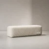Buy Isabella Bed Bench Online UAE | Cream Bouclé 2026