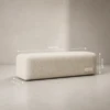 ISABELLA BEIGE BOUCLE BED BENCH - luxury furniture Dubai UAE