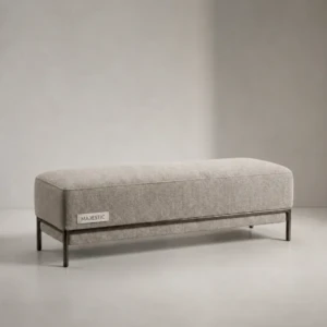 Lovina Bed Bench | Luxury Bench with Slim Metal Frame